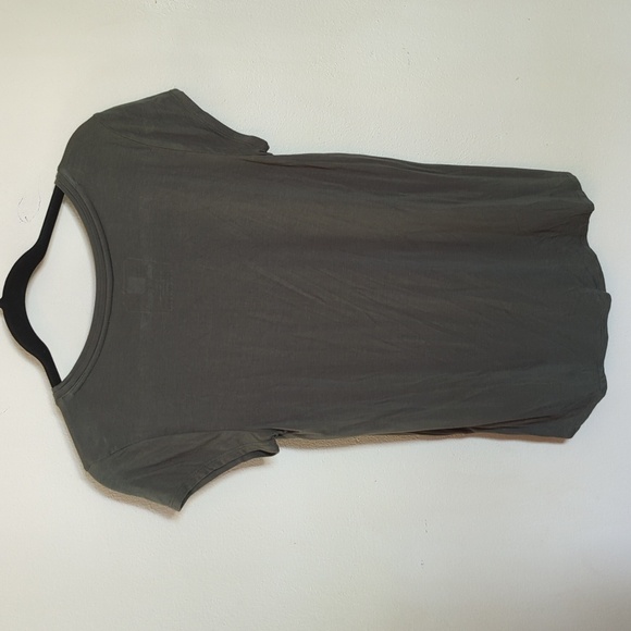 Cable & Gauge Olive Green Comfort T-shirt Short Sleeve Women's Size S - Picture 2 of 4